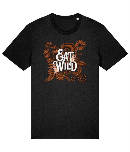EatWild Orange Botanicals Unisex Organic Cotton T-Shirt
